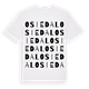 Osiedal ordlek t-shirt
