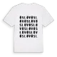 Öslöv ordlek t-shirt