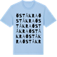 Blue Soul t-shirt med Öståkra ordlek t-shirt