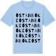Blue Soul t-shirt med Östanböke ordlek t-shirt
