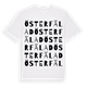 Österfälad ordlek t-shirt