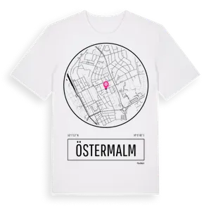 Östermalm t-shirt – ekologisk bomull t-shirt från Pinshirt