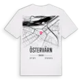 Östervärn karta t-shirt