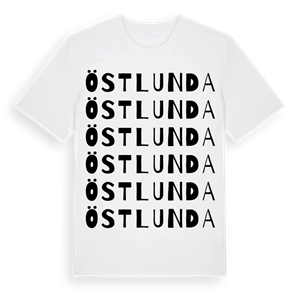 Östlunda ordlek t-shirt – ekologisk bomull t-shirt från Pinshirt