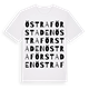 Östra Förstaden ordlek t-shirt