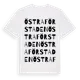 White t-shirt med Östra Förstaden ordlek t-shirt