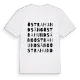 Östra Hundsäng ordlek t-shirt