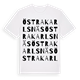 Östra Karlsnäs ordlek t-shirt