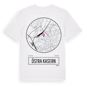 Östra Kasern t-shirt – ekologisk bomull t-shirt från Pinshirt