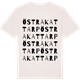 Vintage White t-shirt med Östra Kattarp ordlek t-shirt