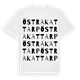Östra Kattarp ordlek t-shirt