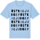 Blue Soul t-shirt med Östra Ljungby ordlek t-shirt