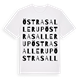 Östra Sallerup ordlek t-shirt