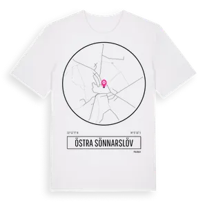 Östra Sönnarslöv t-shirt – ekologisk bomull t-shirt från Pinshirt