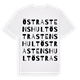 Östra Stenshult ordlek t-shirt
