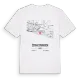 Östra Stranden karta t-shirt