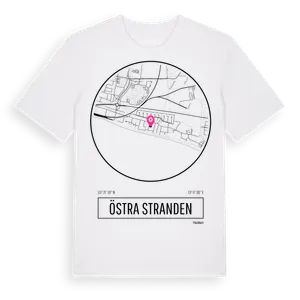 Östra Stranden t-shirt – ekologisk bomull t-shirt från Pinshirt