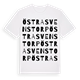 Östra Svenstorp ordlek t-shirt