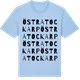 Blue Soul t-shirt med Östra Tockarp ordlek t-shirt