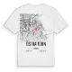 Östra Torn karta t-shirt
