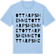 Blue Soul t-shirt med Ottarpshemmet ordlek t-shirt