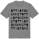 Mid Heather Gray t-shirt med Ottarpshemmet ordlek t-shirt