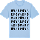 Blue Soul t-shirt med Övarp ordlek t-shirt