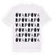 Övarp ordlek t-shirt