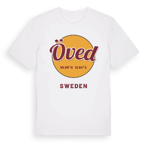 Öved cirkel t-shirt – ekologisk bomull t-shirt från Pinshirt