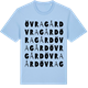 Blue Soul t-shirt med Övragård ordlek t-shirt