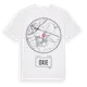 White t-shirt med Oxie t-shirt