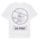 White t-shirt med Oxie Kyrkby t-shirt