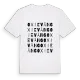 Oxievång ordlek t-shirt