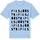 Blue Soul t-shirt med Pålsjö östra ordlek t-shirt