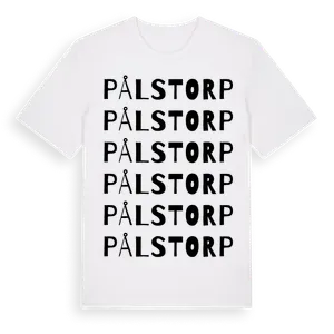 Pålstorp ordlek t-shirt – ekologisk bomull t-shirt från Pinshirt