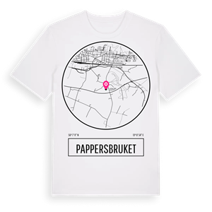 Pappersbruket t-shirt – ekologisk bomull t-shirt från Pinshirt