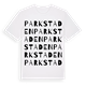 Parkstaden ordlek t-shirt
