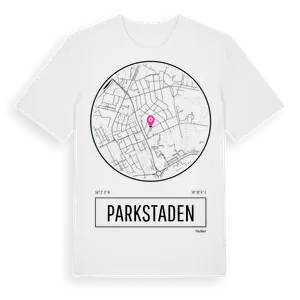 Parkstaden t-shirt – ekologisk bomull t-shirt från Pinshirt