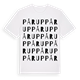 Pårup ordlek t-shirt