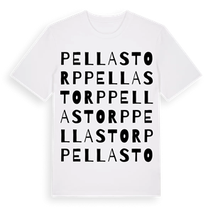 Pellastorp ordlek t-shirt – ekologisk bomull t-shirt från Pinshirt