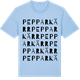 Blue Soul t-shirt med Pepparkärr ordlek t-shirt