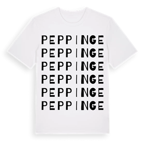 Peppinge ordlek t-shirt – ekologisk bomull t-shirt från Pinshirt