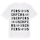 Persahusen ordlek t-shirt