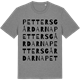 Mid Heather Gray t-shirt med Pettersgårdarna ordlek t-shirt