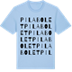 Blue Soul t-shirt med Pilabolet ordlek t-shirt