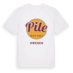 Pile cirkel t-shirt – ekologisk bomull t-shirt från Pinshirt