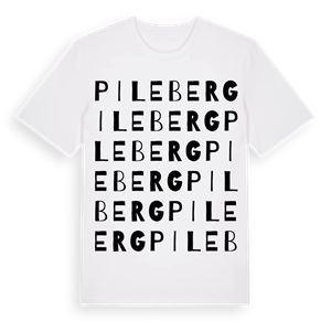 Pileberg ordlek t-shirt – ekologisk bomull t-shirt från Pinshirt