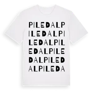 Piledal ordlek t-shirt – ekologisk bomull t-shirt från Pinshirt