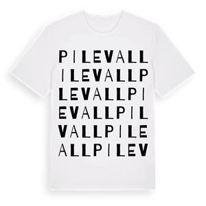Pilevall ordlek t-shirt – ekologisk bomull t-shirt från Pinshirt