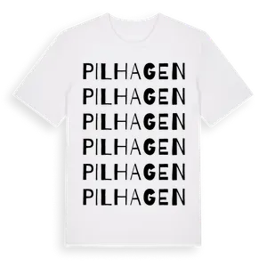 Pilhagen ordlek t-shirt – ekologisk bomull t-shirt från Pinshirt